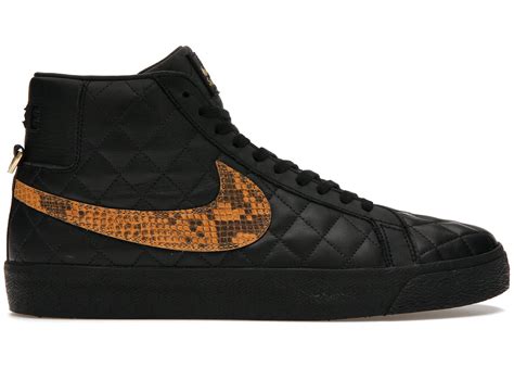 nike sb blazer supreme black